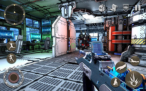 Free modern robots galaxy war: Battleground screenshot 3