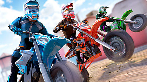 Free motor bike racing: Fast offroad driving game screenshot 1