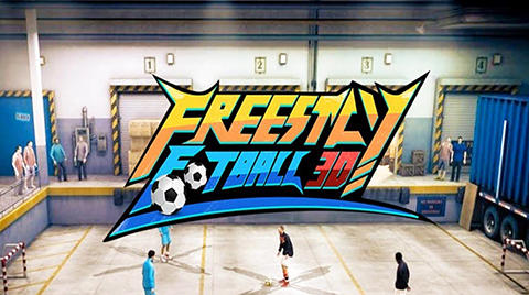 Freestyle football 3D poster