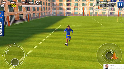 Freestyle football 3D screenshot 1
