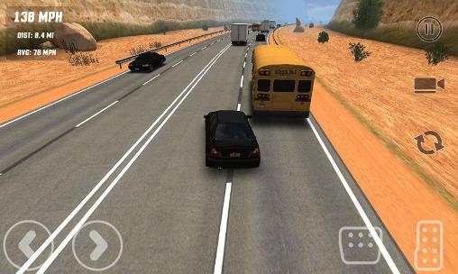 Freeway traffic rush screenshot 2