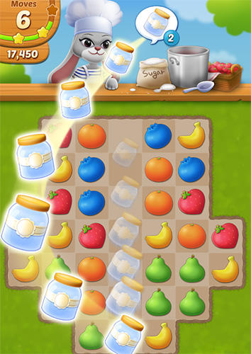 Fruit jam: Puzzle garden screenshot 3