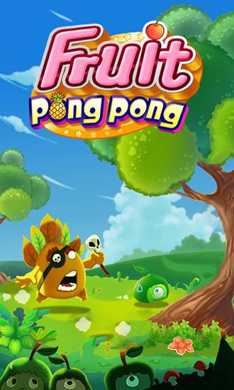 Fruit pong pong poster