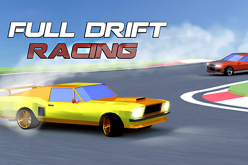 Full drift racing poster