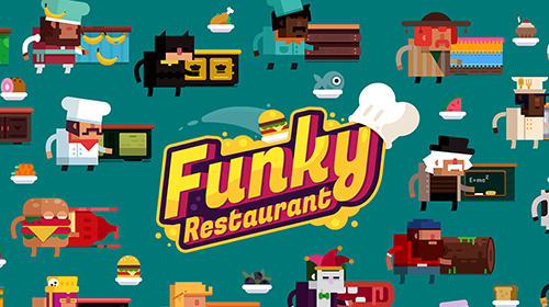 Funky restaurant poster