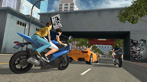 Furious city мoto bike racer screenshot 3