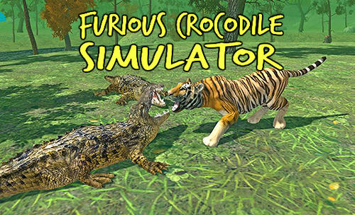Furious crocodile simulator poster