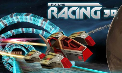 Future racing 3D poster