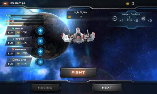 Galaxy war: Star space fighters screenshot 2