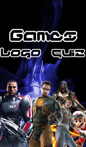 Games logo quiz poster