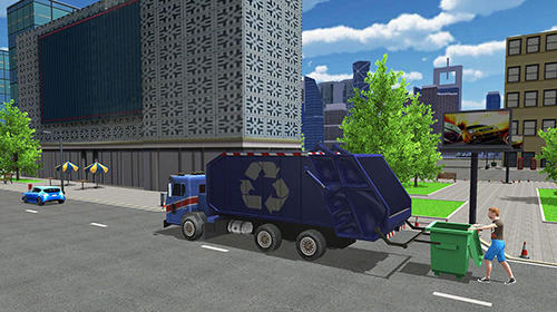 trash truck for farming simulator 2017