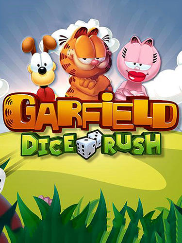 Garfield dice rush poster