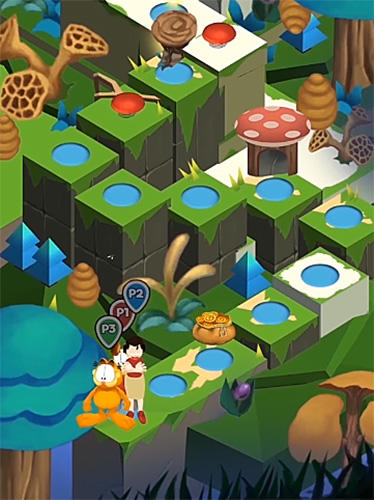 Garfield dice rush screenshot 2
