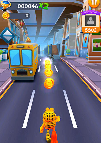 Garfield rush screenshot 4