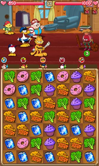 Garfield's epic food fight screenshot 2