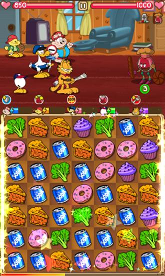 Garfield's epic food fight screenshot 3