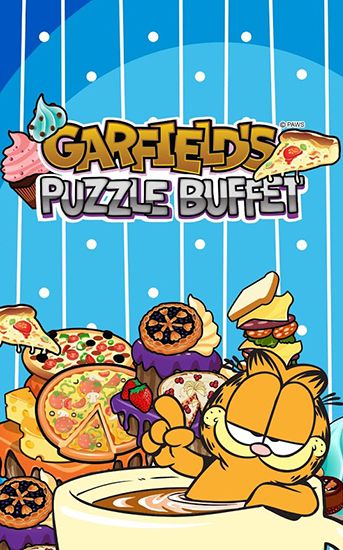 Garfield's puzzle buffet poster