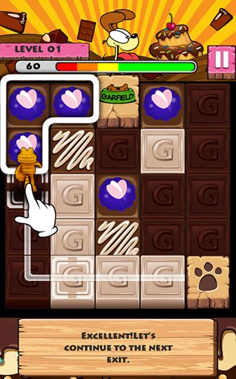 Garfield's puzzle buffet screenshot 2