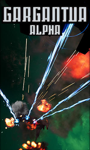 Gargantua: Alpha. Spaceship duel poster