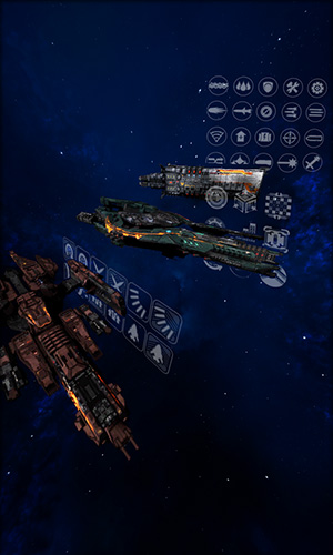 Gargantua: Alpha. Spaceship duel screenshot 3