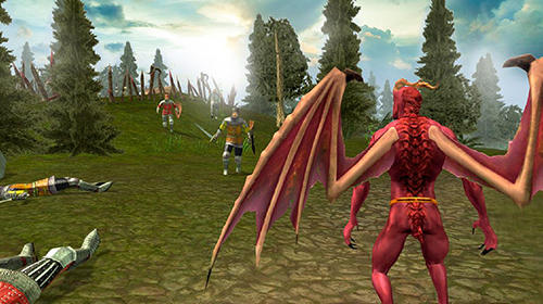 Gargoyle flying monster sim 3D screenshot 2
