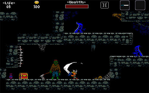 Ghoulboy: Curse of dark sword. Action platformer screenshot 1
