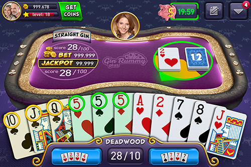 Gin rummy plus screenshot 2