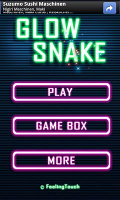 Glow Snake poster