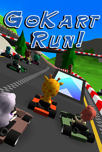 Go kart run poster