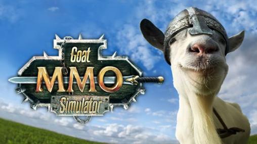Goat simulator: MMO simulator poster