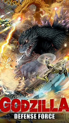 Godzilla defense force poster