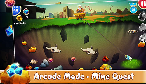 Gold miner: Adventure. Mine quest screenshot 1