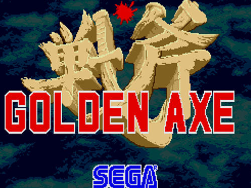 Golden axe poster