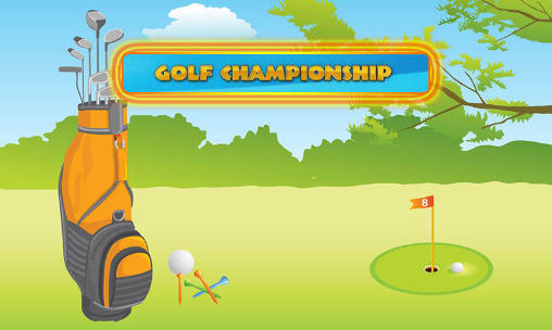 Golf championship poster