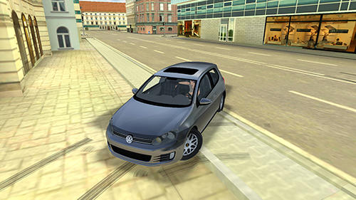 Golf drift simulator screenshot 2