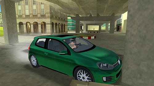 Golf drift simulator screenshot 3