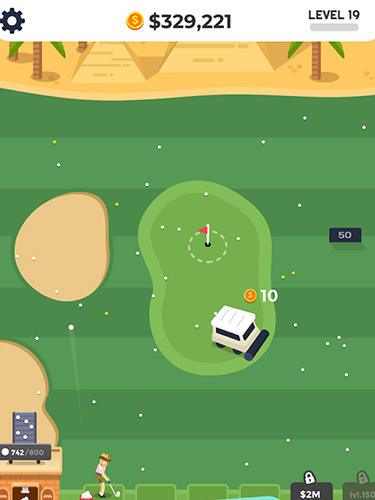 Golf Inc. tycoon screenshot 1