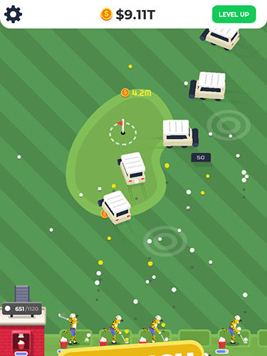 Golf Inc. tycoon screenshot 2