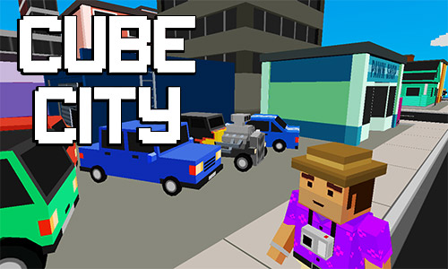 Grand cube city: Sandbox life simulator poster