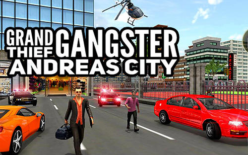 Grand thief gangster Andreas city poster