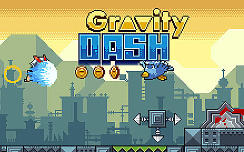 Gravity dash: Runner game poster