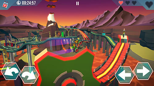 Gravity rider zero screenshot 2