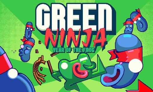 Green ninja: Year of the frog poster