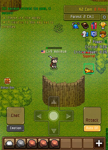 Grow stone online: Idle RPG screenshot 1