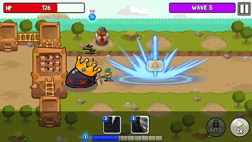 Grow tower: Castle defender TD screenshot 1