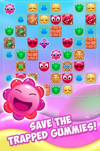 Gummy pop: Chain reaction game screenshot 1