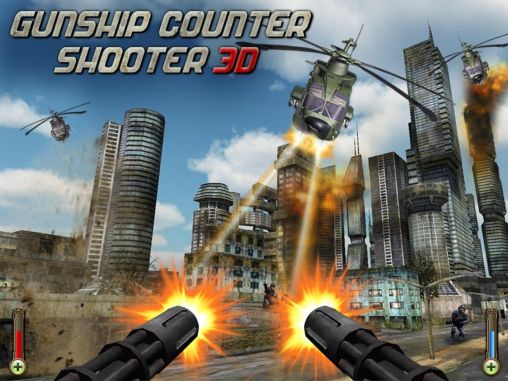 Gunship counter shooter 3D poster