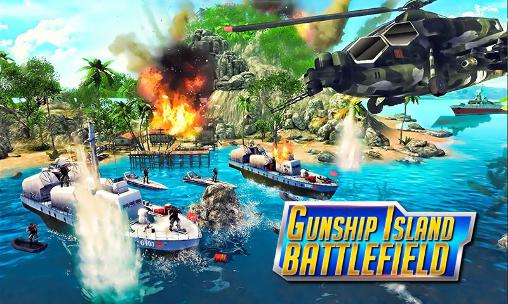 Gunship island battlefield poster