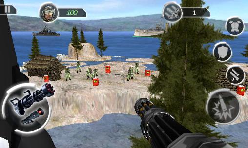 Gunship island battlefield screenshot 1
