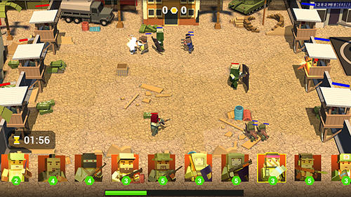 Gunz.io beta: Pixel 3D battle screenshot 3